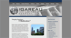 Desktop Screenshot of gareaulaw.com